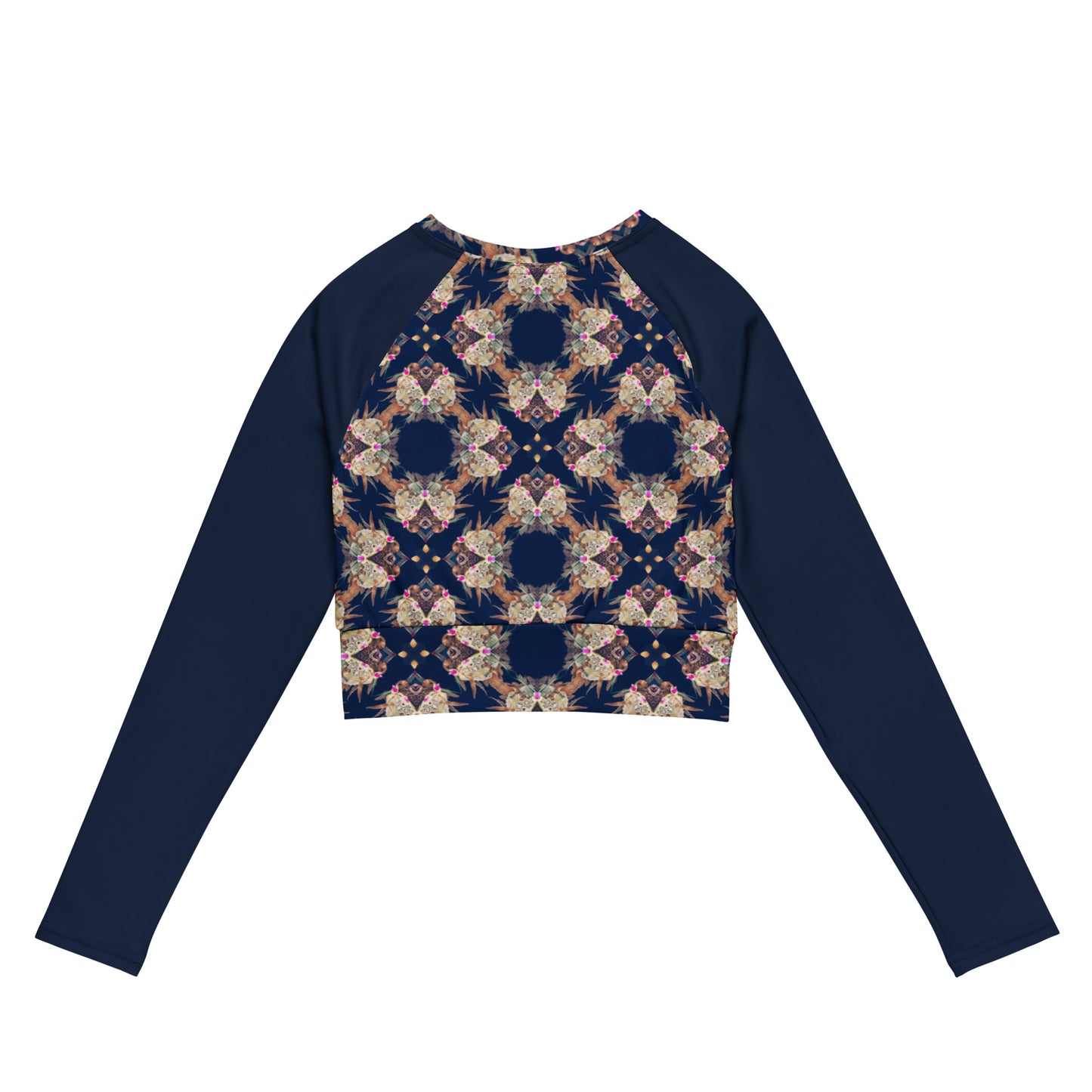 Uluwatu rash guard - recycled long-sleeve crop top
