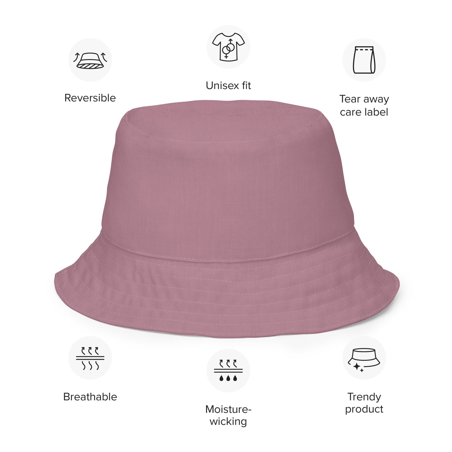 Singapore reversible bucket hat