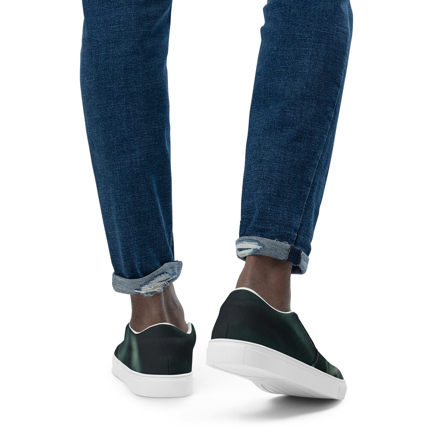 Leaf Men’s slip-on canvas shoes