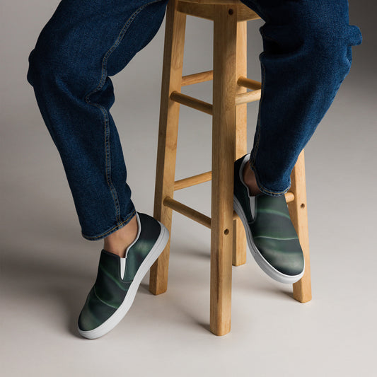 Leaf Men’s slip-on canvas shoes