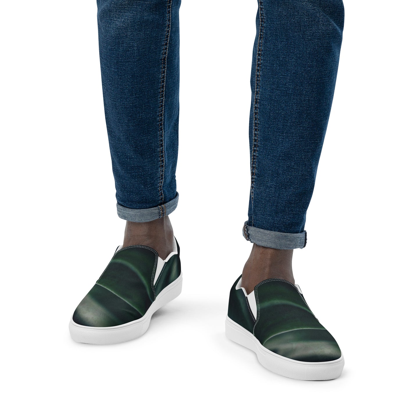 Leaf Men’s slip-on canvas shoes