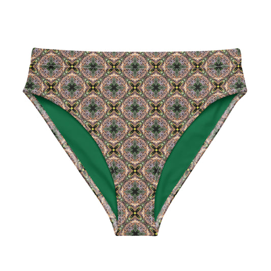 Singapore recycled high-waisted bikini bottom