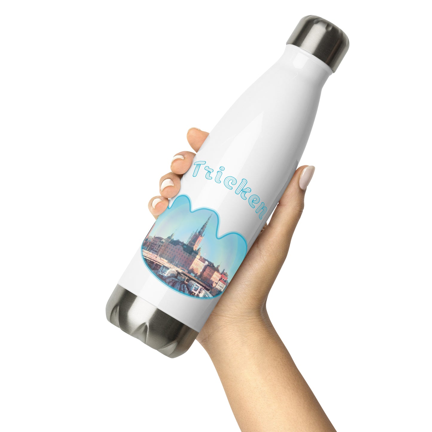Tricken stainless steel water bottle