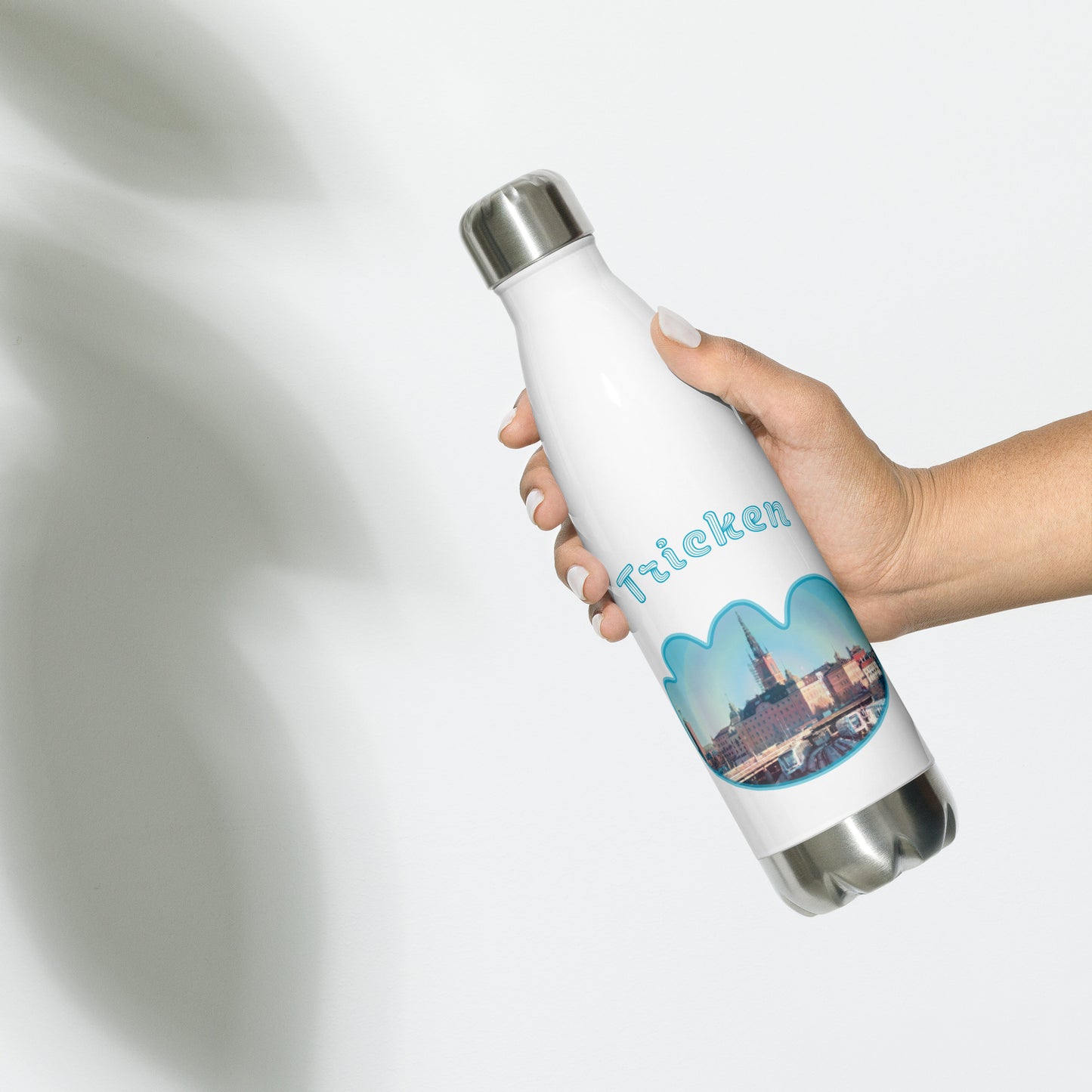 Tricken stainless steel water bottle