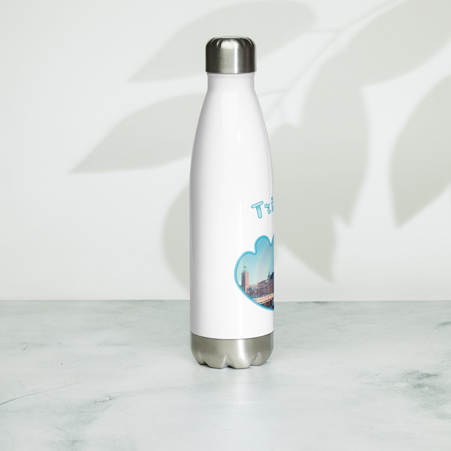Tricken stainless steel water bottle