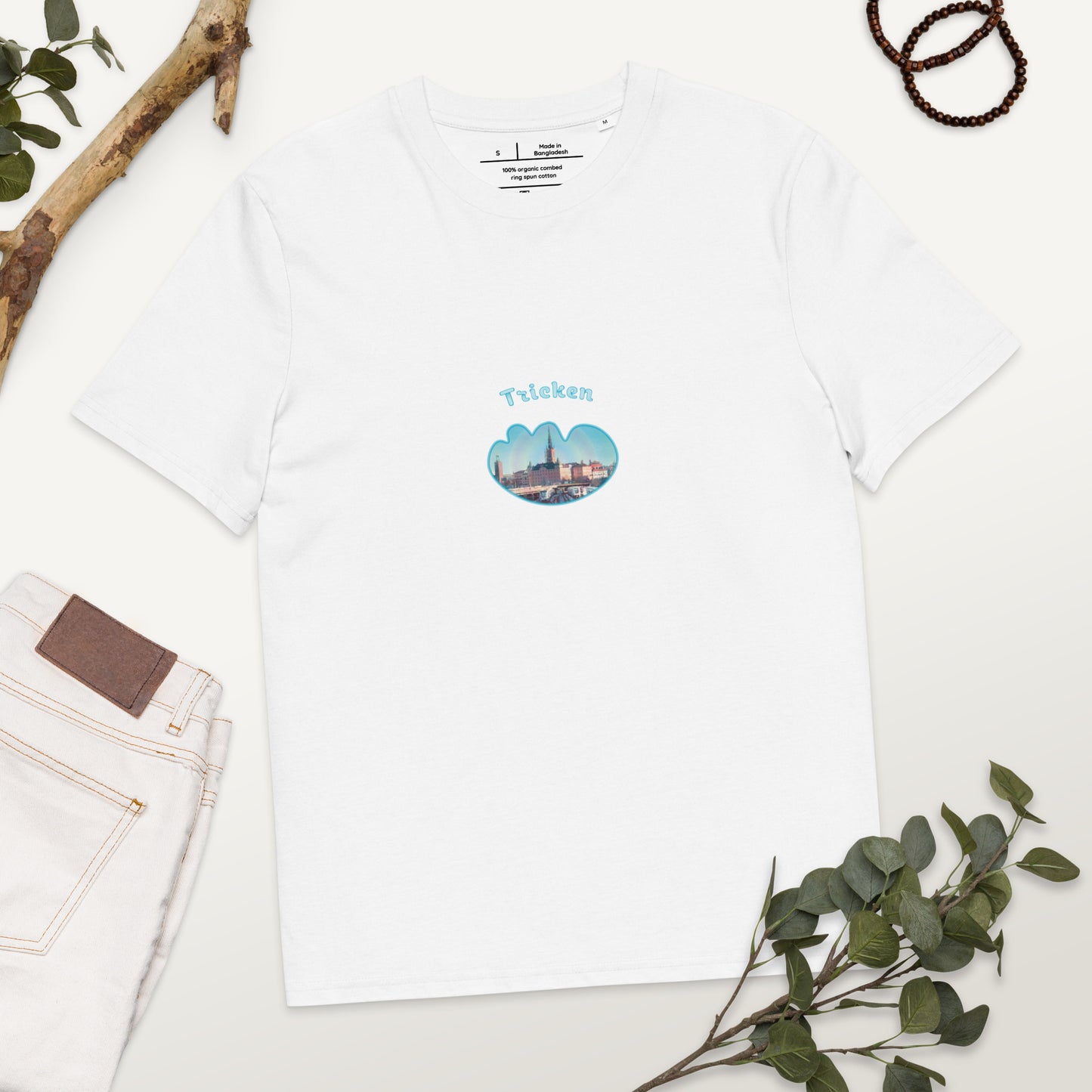 Tricken Stockholm printed Unisex Organic Cotton Creator 2.0 T-Shirt